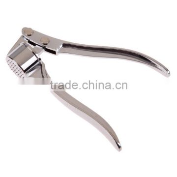 Stainless Steel Kitchen Squeeze Tool, Alloy Ginger Crusher Garlic Presses
