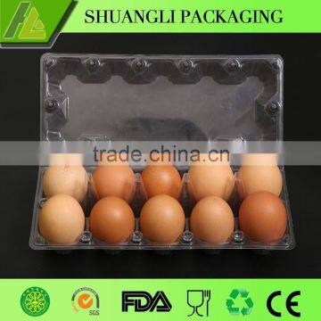10 Holes Plastic Blister Egg Trays