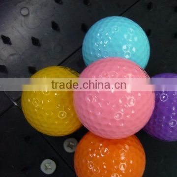 Shenzhen color bulk plastic Golf driving range balls