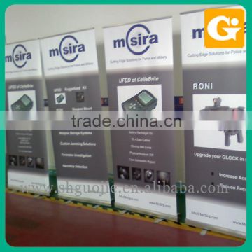 Roller up banner stand for sale