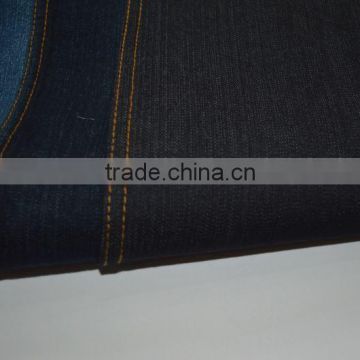 polyester cotton strech slub denim fabric