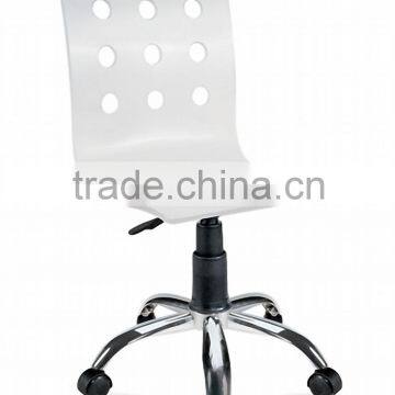 Transparet gray acry high stool stainless steel bar chair