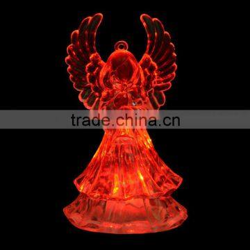LED battery opearted color changing festival christmas promotion angel lamp