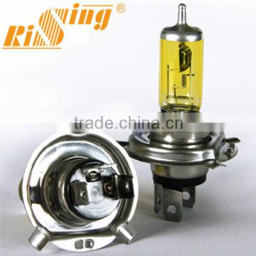 Rising H4 12V 100/90W Gold Vision Halogen Headlight Bulb(Low/High Beam) (Pack of 2)