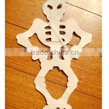 Hot sale Halloween Skull Paper Garland Halloween Home Decorations