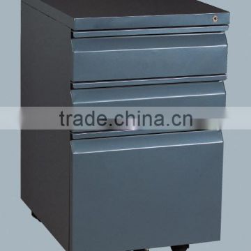 Popular movable 3 drawers mobile locking file cabinet for sale