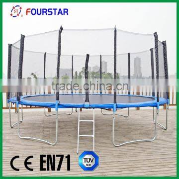 large comfotable trampoline with enclosure and ladder,4.88M 16FT ,SX-FT(E)-16