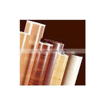 Solid color high gloss PVC clear film for carved doors