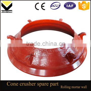Various of casting steel crusher mantle spare parts