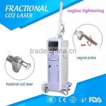 8.0 Inch Laser Skin Rejuvenation Vaginal Tightening Co2 Fractional Laser Equipment Birth Mark Removal