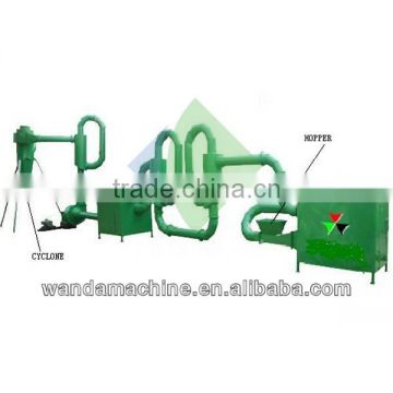 Environment friendly HGJ series airflow wood sawdust dryer for sale