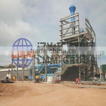 dual wagon tippler with side arm charger for bulk material