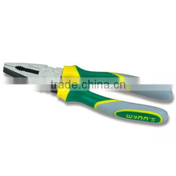 COMBINATION PLIERS WITH TRI-COLOR HANDLE