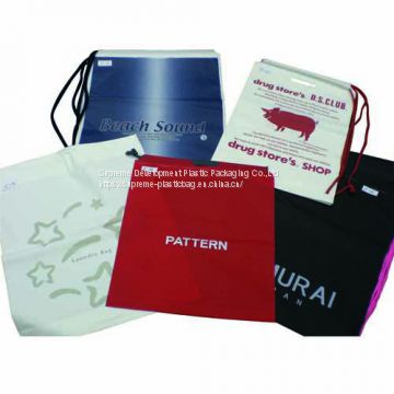 LDPE/HDPE/MDPE Shoulder Bags with Customizable Printing