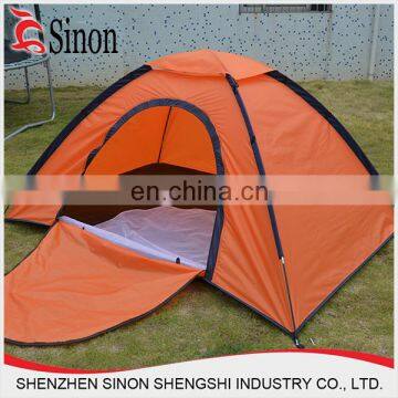 portable orange easy folding camping shade tent,outdoor tent