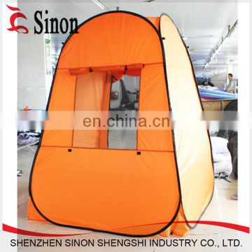 Outdoor travel automatic easy fold Pink Pop Up Dressing Tent