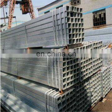 Multifunctional ERW galvanized square tubes with great price