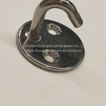 For Sail Boats & Yachts Stainless Steel Round Pad & Hook Type HKS3214H