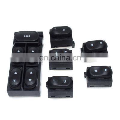 Power Window and Door Lock Switches LH RH Set 6 PCS For 1994-2004 For Ford Mustang