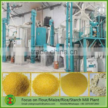 Energy saving High cost-performance maize milling plant business plan