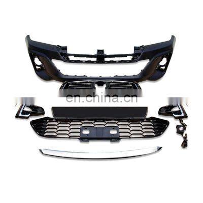 Plastic 4x4 Car Accessories Front bumper body kit for Toyota Hilux revo 2019 Upgrade to Rocco body kit 2020