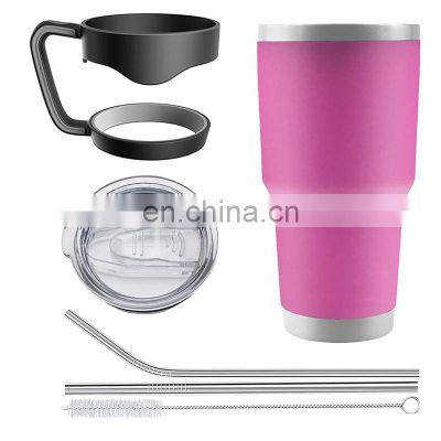 Wholesale 30oz Double Wall Stainless Steel Vacuum Insulated travel Tumbler with straw