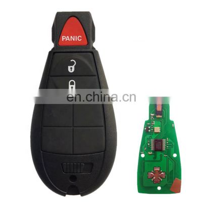 3 Button Smart car Remote Key 433 MHz PCF7941 Chip For Dodge Jeep Chrysler
