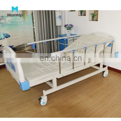Customized Medical Supplies Bed Rails Hospital Patient Care Bed Aluminum Alloy Side Rails Manual Patient Nursing Hospital Bed