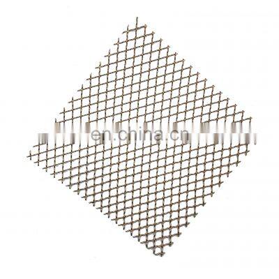 Direct Sale Quality BBQ Wire Mesh Stainless Steel Crimped Wire Mesh  For BBQ