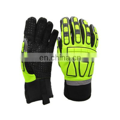 anticollision anti-cutting impact gloves mechanic safety protection gloves for work