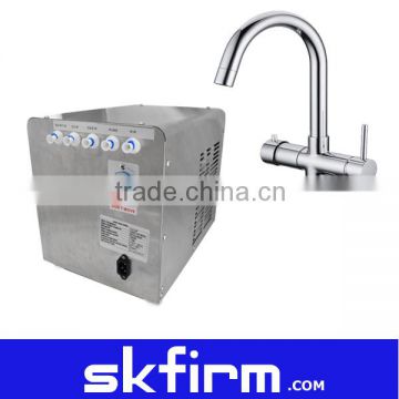 water cooler with mini fridge soda dispenser with hot selling 5 way faucet to healthy life