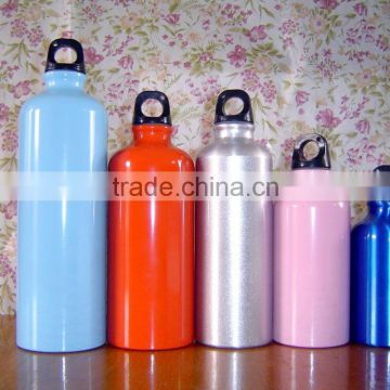 different sizes aluminum material promotional gift OEM water bottle