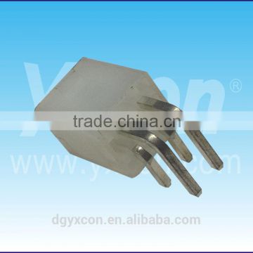 China supplier 4.20mm pitch 4 pin 90 degree dual row wafer connector