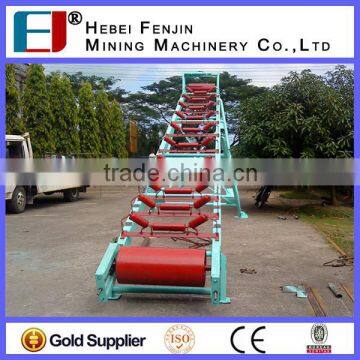 Labyrinth Seal Dust Proof Belt Conveyor Troughing Idler For Conveying Bulk Materials