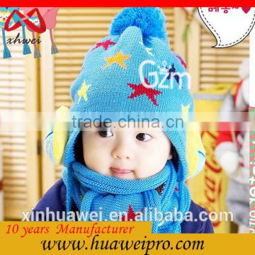 Alibaba OEM animal cap knit and winter beanie cap and knit hat baby