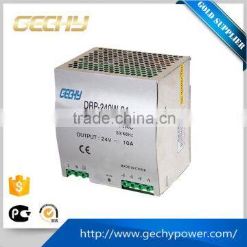 DR-240-24v,0~10a output , Din rail series 240w 12v,24v, AC/DC Guide type Din Rail Switching Power Supply