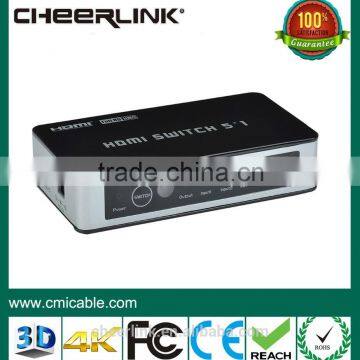 high-end 3x1 hdmi switch 1x3 1080p with 3d supported