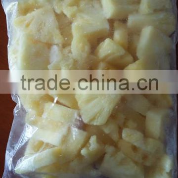 IQF frozen pineapple Fan-shaped block with good quality and hot price