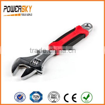 6" 8" 10" 12" Ajustable Spanner Wrench with Rubber Handles