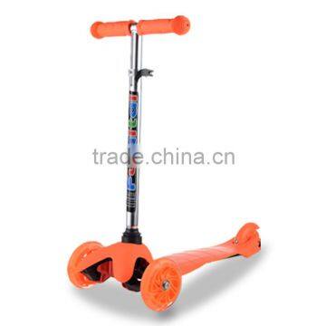 Colorful classic mini cheap kick scooter kids with T-bar for sale