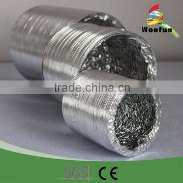 High performance hydroponic aluminum foil insulated flexible duct