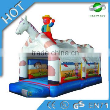 Best selling inflatable bouncer,inflatable circus bouncer,clown bouncer