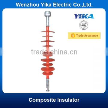 Wenzhou Yika IEC Composite Silicon Insulator 36KV - 33KV Composite Tension Insulator