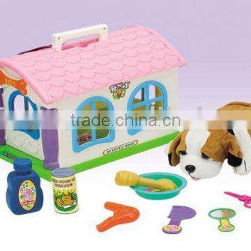 Vet Cage Toy pet house set