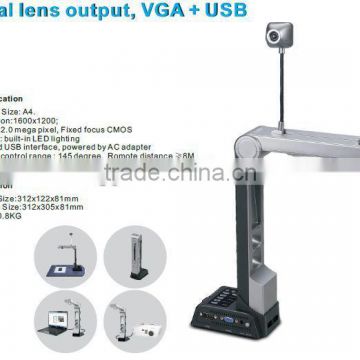 Education visualiser, new concept document camera, high speed live presention equipment
