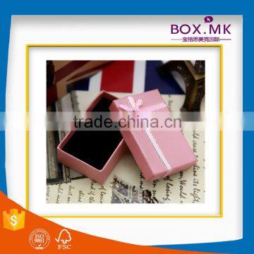 New Style Factory Price Rectangle Pink Box For Jewelry Sets