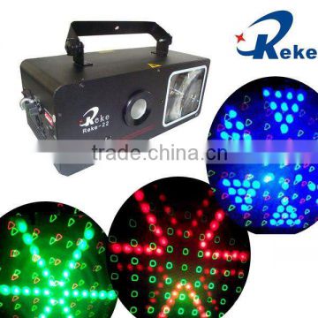 Led +RGY mixed-function falling star laser lighting show