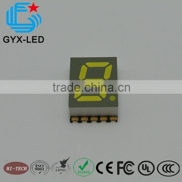 7.6*12.7 0.30inch 7 segment LED numeric Display common cathode smd type