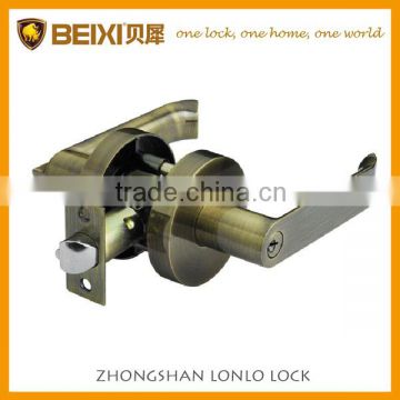 2016 South America and Australia market antique brass besting selling zinc door lock set