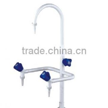 Bench Top Mounted 3-way High Pressure Lab Water Tap in Industrial/Physics/Chemistry/Maths Laboratory